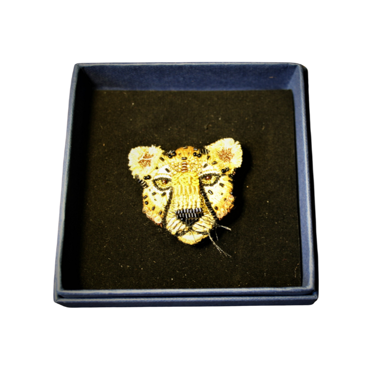 Tres Chic Cheetah Brooch